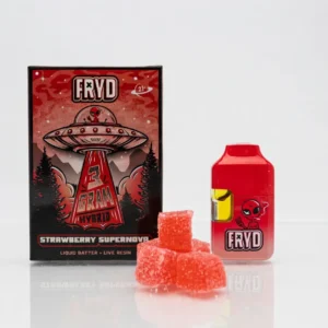 Fryd Strawberry Supernova With Gummies
